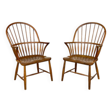 CH18A dining chairs by Frits Henningsen for Carl Hansen & Son, set of 2