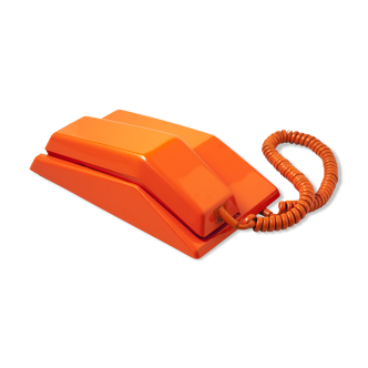 Orange phone vintage design late 70 Contempra
