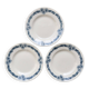 Antique dessert plate, Longchamp ironstone, Denise model.