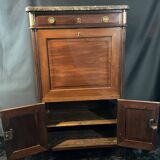 18th-century solid mahogany Louis XVI secretary