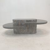 Magnussen Ponte Mactan Stone or fossil stone coffee table, 1980s