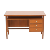 Teak desk with drawers, 1960s