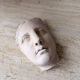 Wall sculpture of the face of the Venus de Milo in plaster.