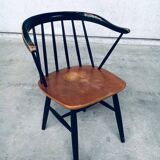 Set of Mid-Century Modern Fanett Armchairs, Denmark, 1950s