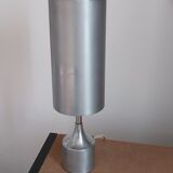 Brushed aluminium lamp