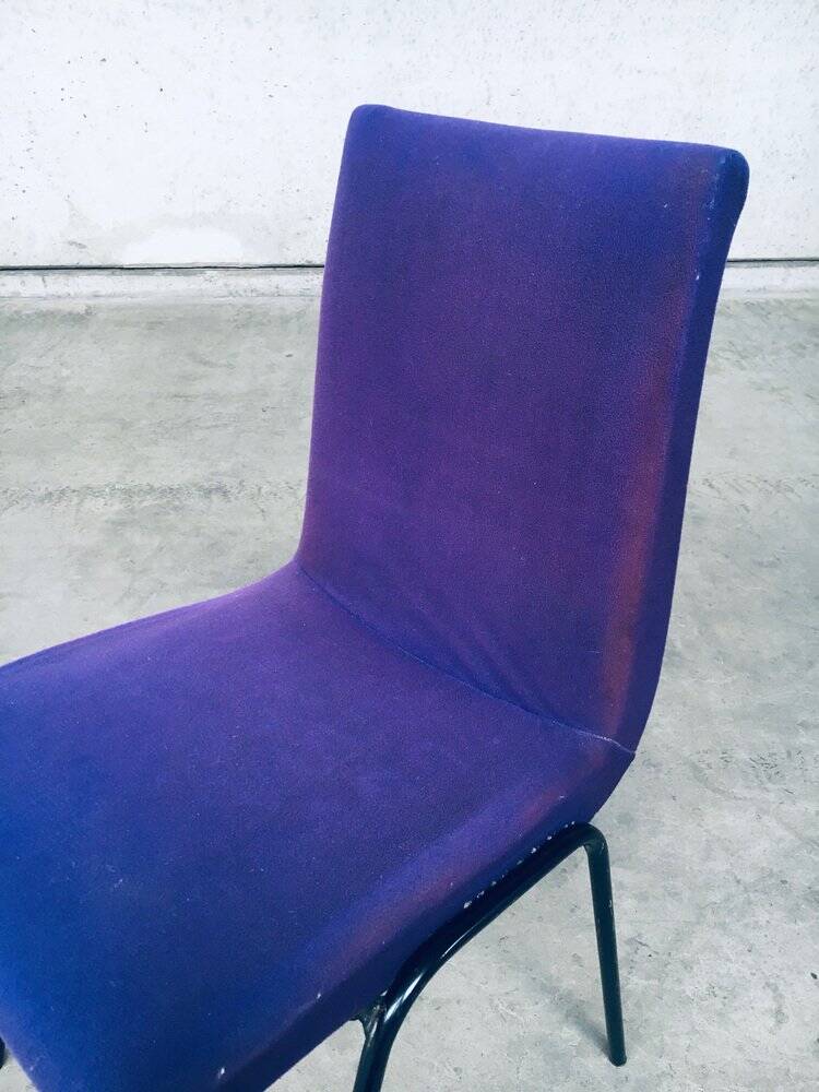 Set of Mid-Century Modern Robin Chairs by Pierre Guariche for Meurop, Belgium, 1950s