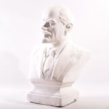 Vintage bust vladimir lenin