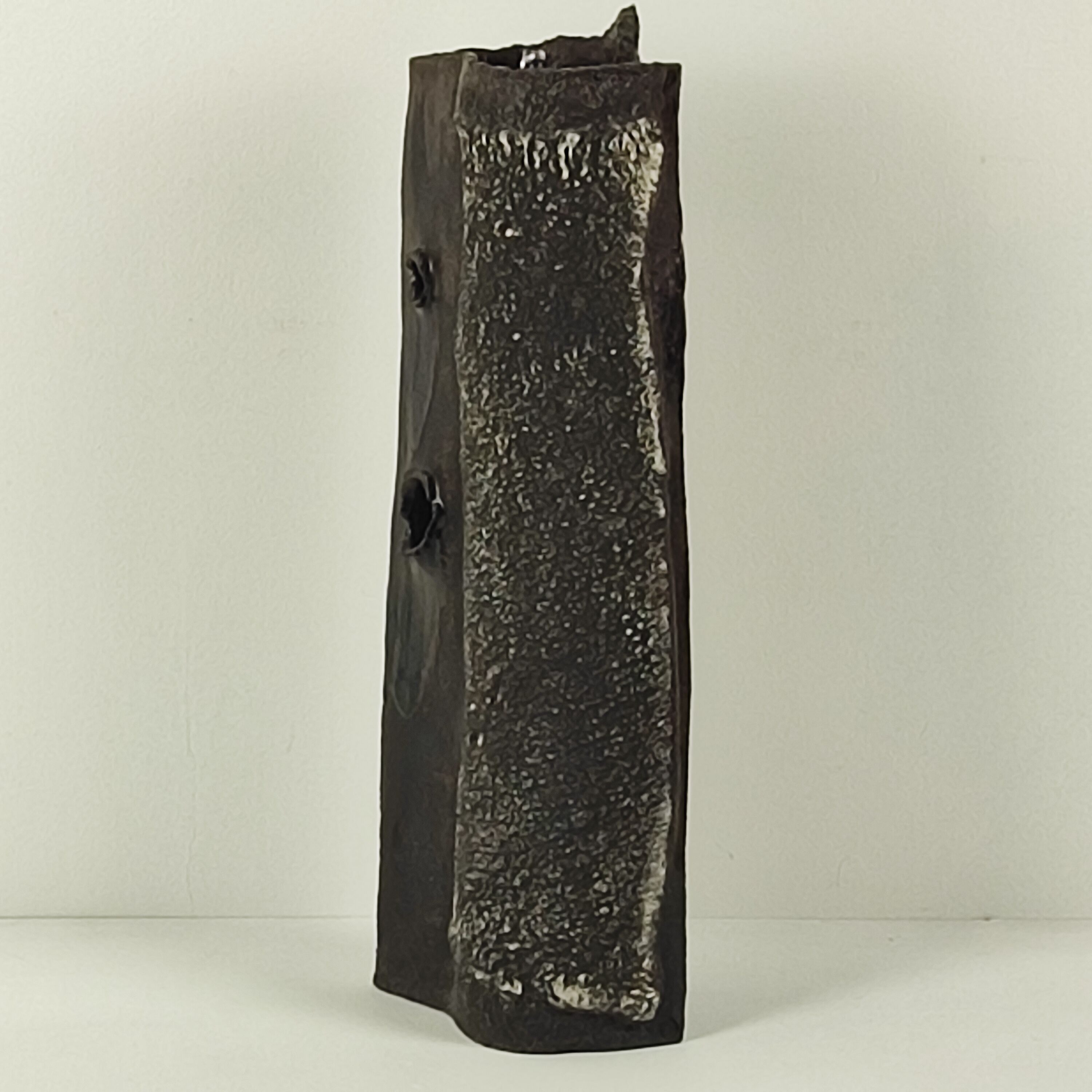 "Brutalist" vase