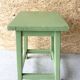Tabouret d’atelier carré