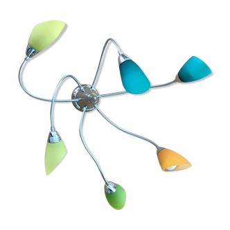 Set of polipo model luminaires by designer Oriano Favaretto