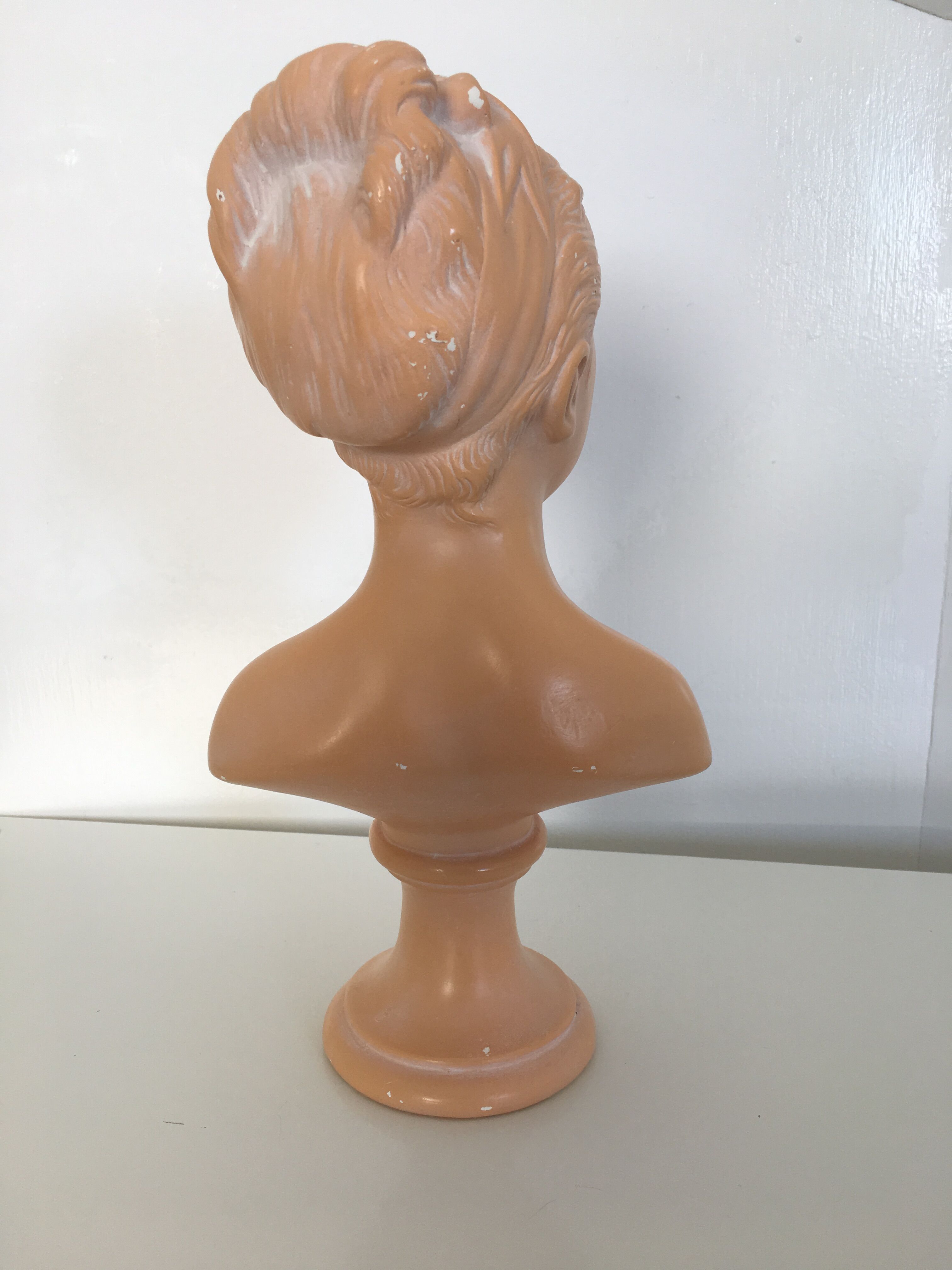 Bust plaster Louise Brongniart after Houdon