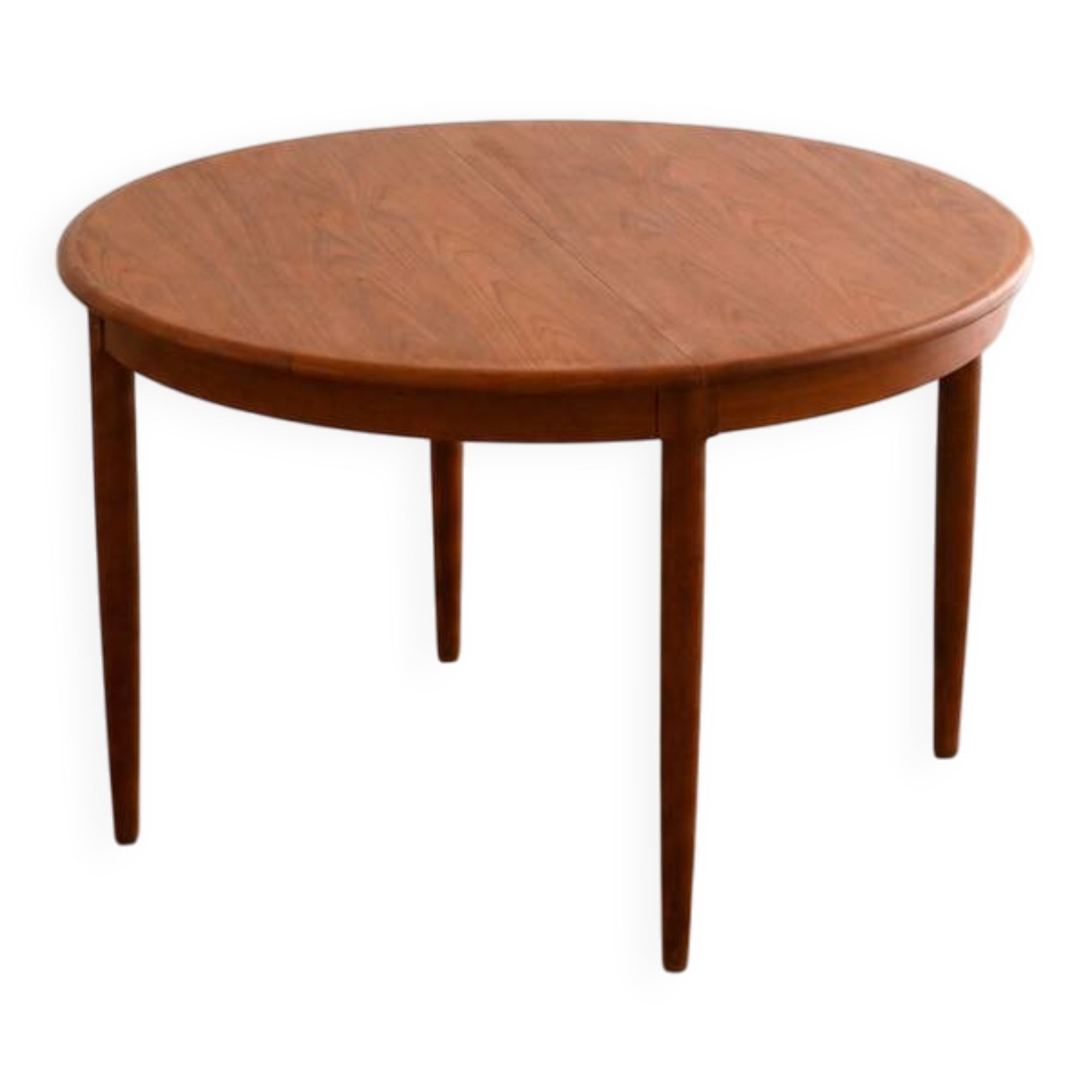 Table à manger extensible en teck "Mod. 15" par Niels Moller