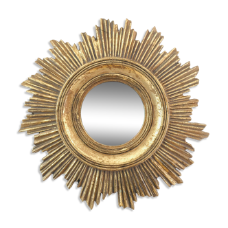 Golden sun mirror 44cm