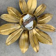 Pair of gilded Florentine wall sconces by SEP Light Firenze, Italy.