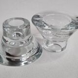 Pair of candle holders, vintage photophores, Knut and Marianne Hagberg design