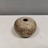 Small, lovely "hollow" ceramic vase, Danish from the 1970s.