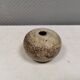 Small, lovely "hollow" ceramic vase, Danish from the 1970s.