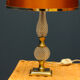 Paire de lampes en verre, modèle baccarat, xxe siècle