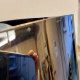 Ribbon Design Claire Norcross limited edition chrome brown table lamp