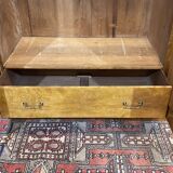 Victorian dressing room of the nineteenth in blond mahogany - removable