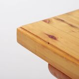 Small solid pine bench-coffee table from 1980’s, Sweden
