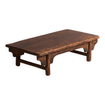 Kang table, antique elm wood – China, circa 1900