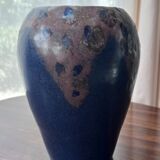 Blue vase with inclusion