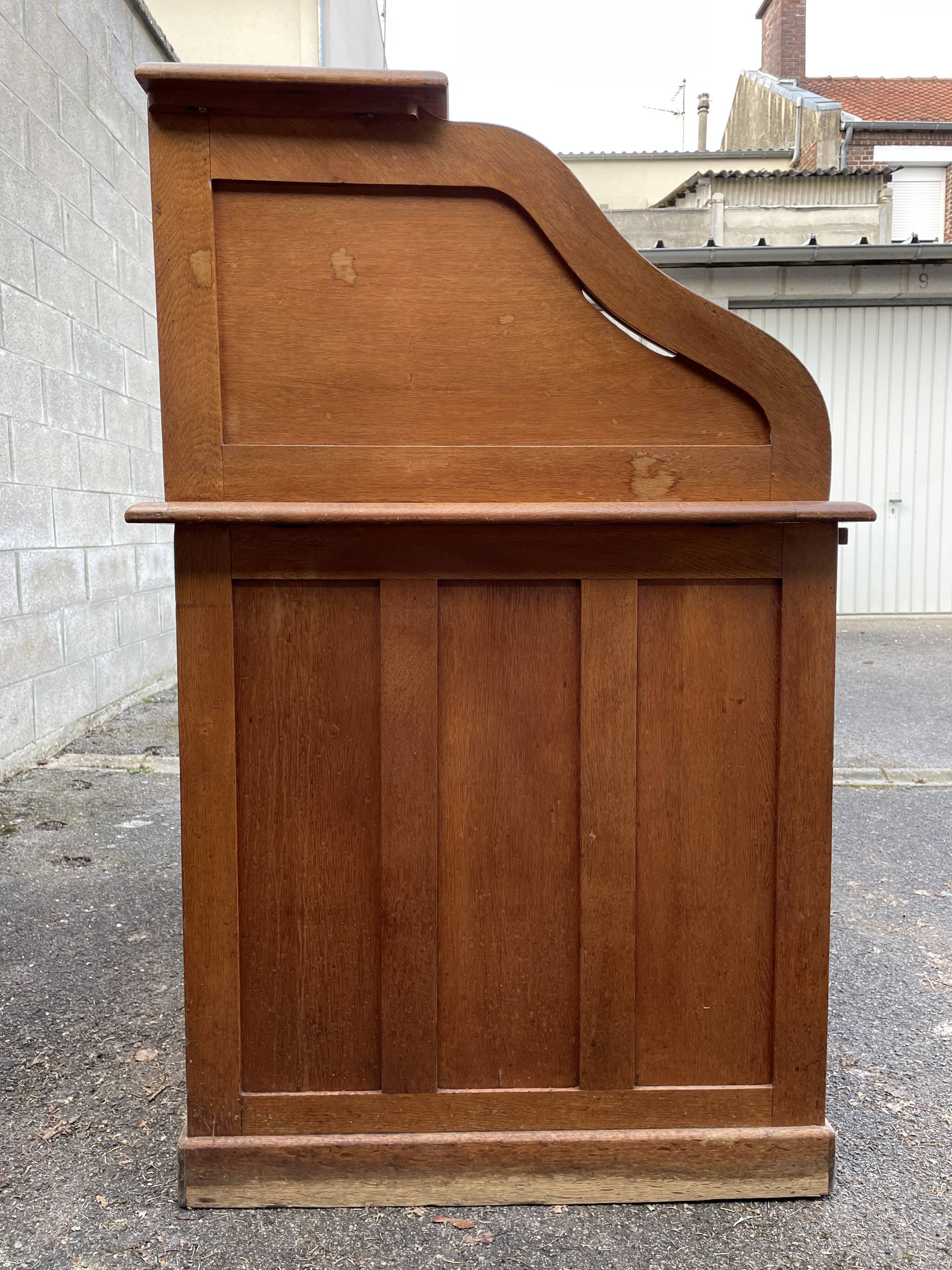 American oak wood office, circa 1930