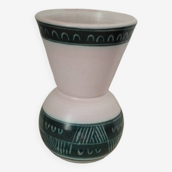 Ceramic vase signed Roy Vallauris