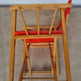 5 Old Folding Chairs from Garden 50 60