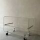 Hi-fi TV unit - coffee table in plexiglass by D. Lange, Roche Bobois 1970