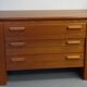 Oak-plated dresser 1980