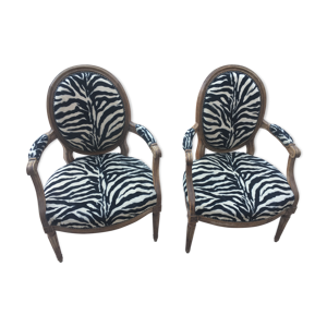 Paire de fauteuils époque - louis xvi