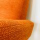 Fauteuil en tissu orange, Allemagne 1960