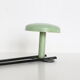 Metal, green and black, vintage wall coat holder