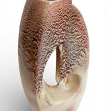 Midcentury Ceramic Vase Sculpture by Roberto Rigon for Bertoncello, Italy, 1960s