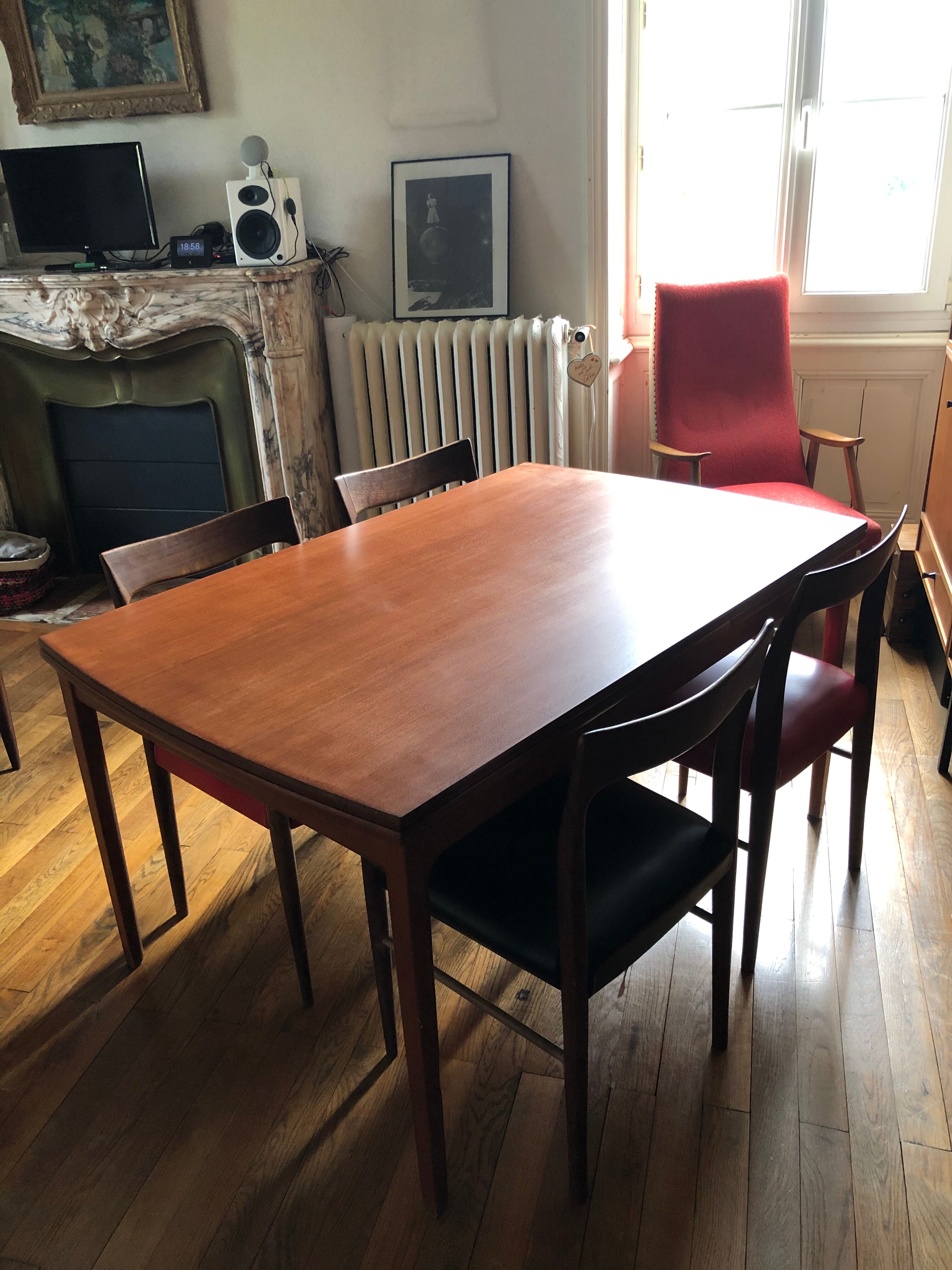 Danish teak table