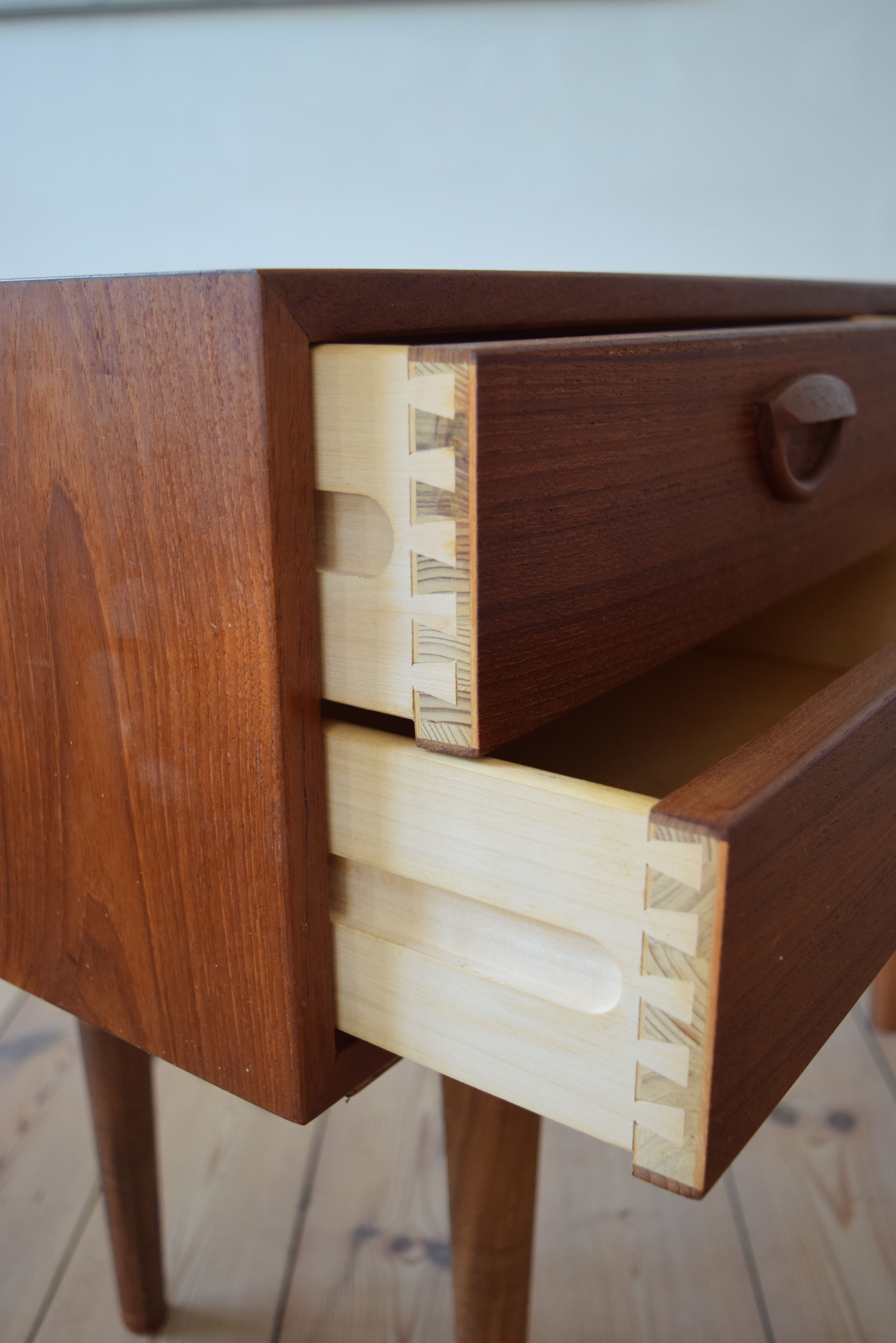 Danish Mid Century Kai Kristiansen Teak Console/Entry Chest, 1960s