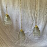 Trio of vintage suspensions