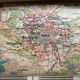 Old School Map School PARIS & Surrounding Areas Numbers 24 & 24bis Vintage