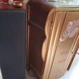 Restyled art deco storage side cabinet