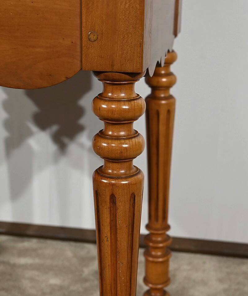 Small Tiered Desk in Blond Cherry, Louis Philippe style – Late 19th century