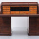 Antique Hobbs & Co. English Roll Top Cylinder Desk