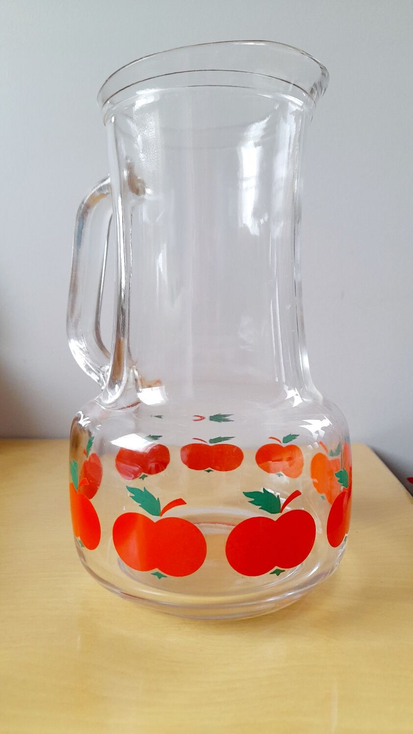 Carafe pommes 60s