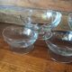 Set of eight engraved crystal champagne glasses