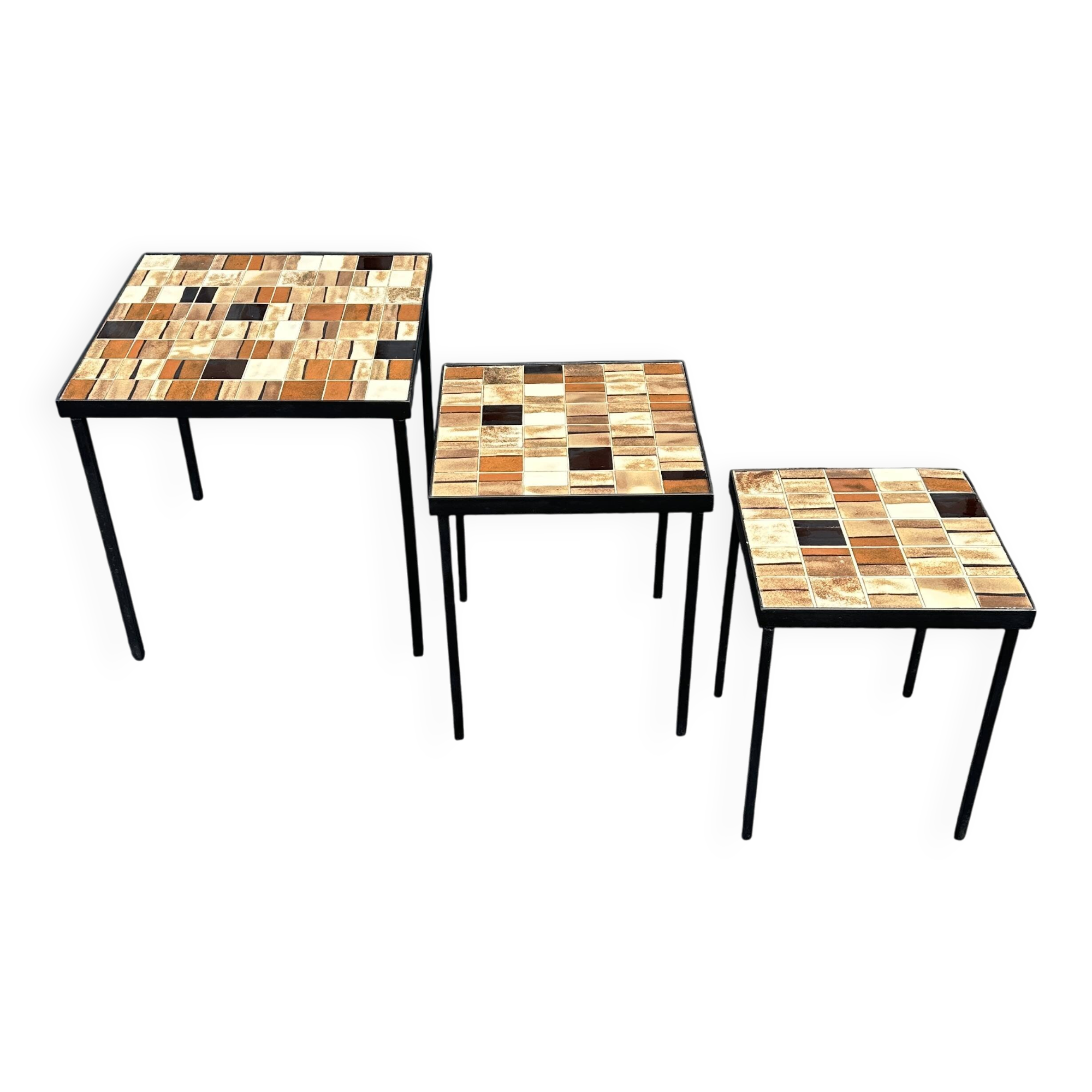 Mado jolain trio de tables basses