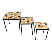 Mado jolain trio of coffee tables