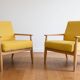 Paire de fauteuils scandinave Buzzy Space