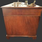 Small Desk with Drawers in Mahogany, 19th Century