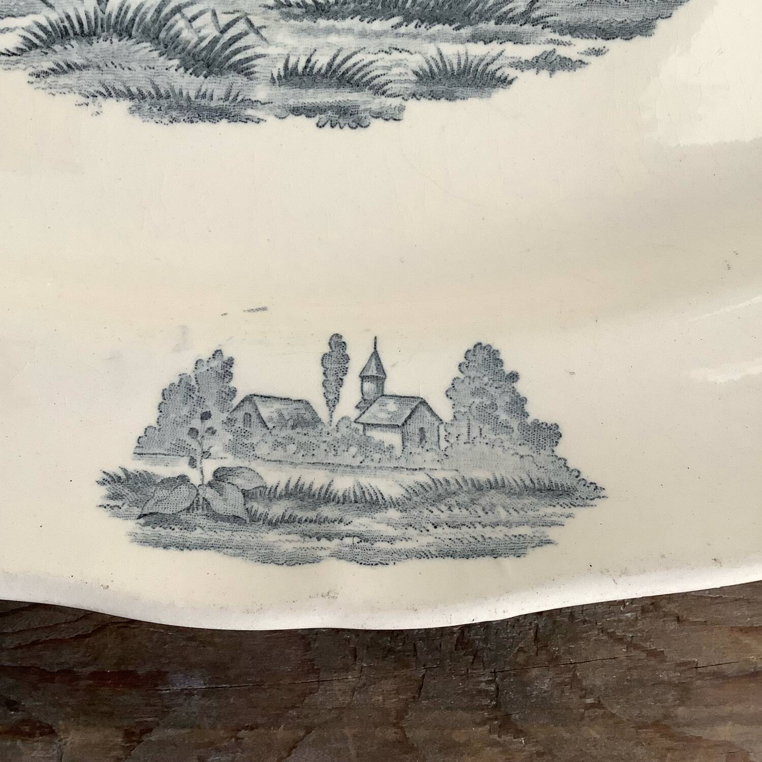 Longchamp oval serving dish